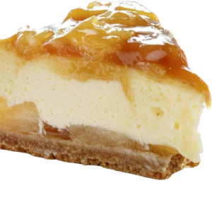 Apple Crumble Cheesecake